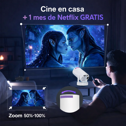 Proyector CINEBOX ultra HD |+ NETFLIX GRATIS
