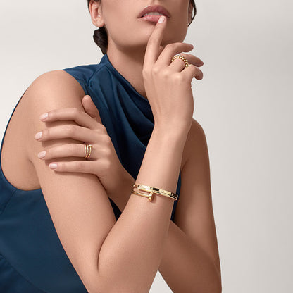 Brazalete Cartier baño de Oro 18k| Caja de LUJO incluida